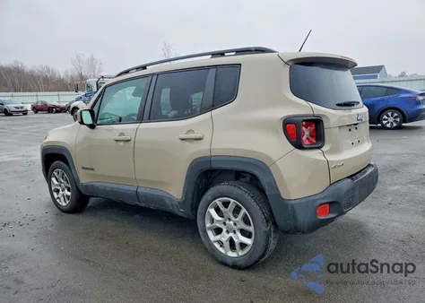 2015 Jeep Renegade Latitude z USA, uszkodzony, nr VIN ZACCJBBT5FPB40402